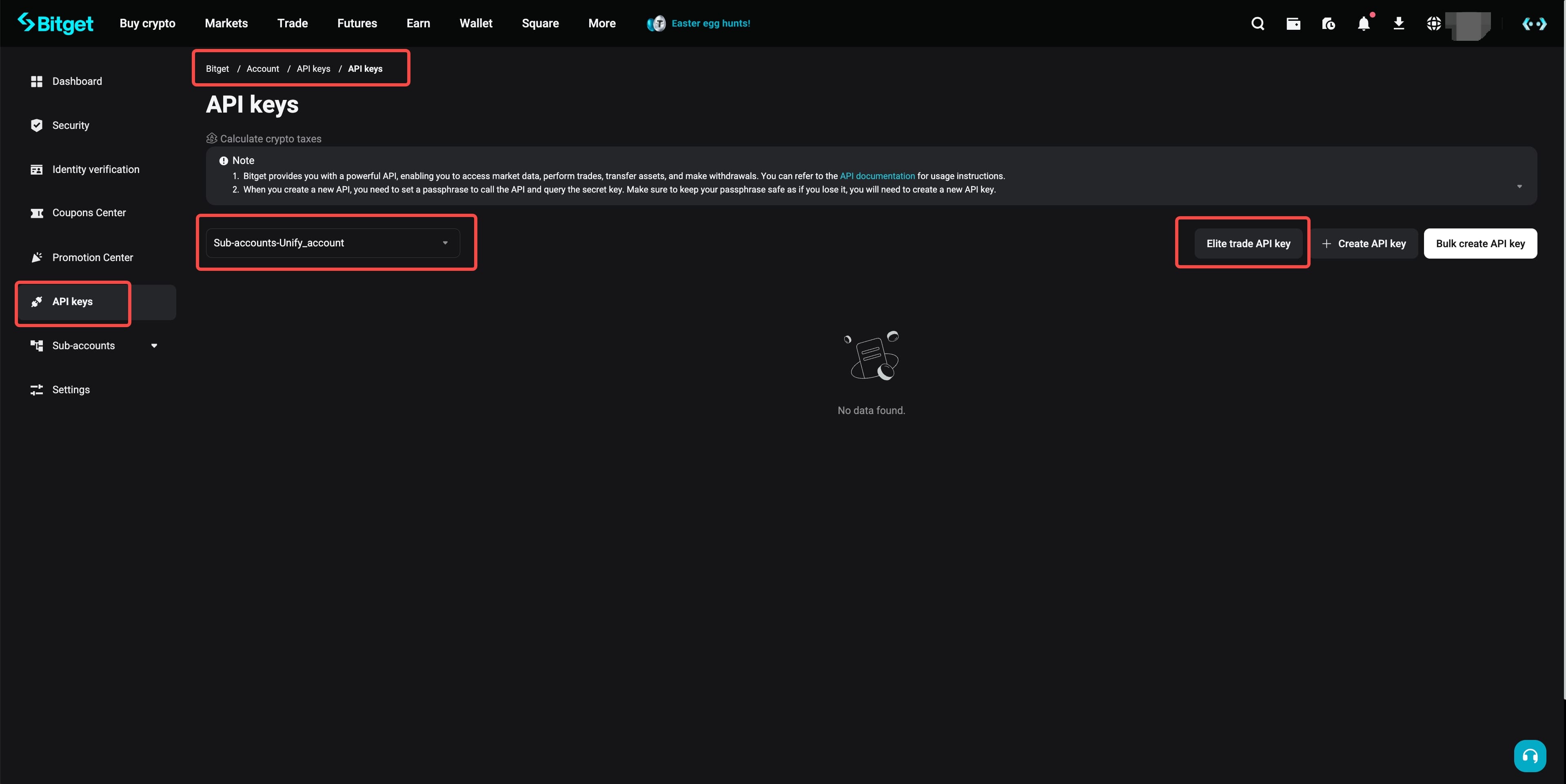 Wie nutzt man die Elite-Trading-API?