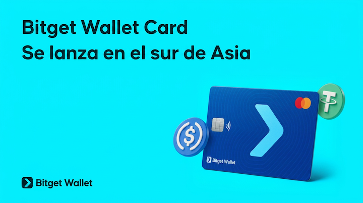 Bitget Wallet Card se lanza en el sur de Asia