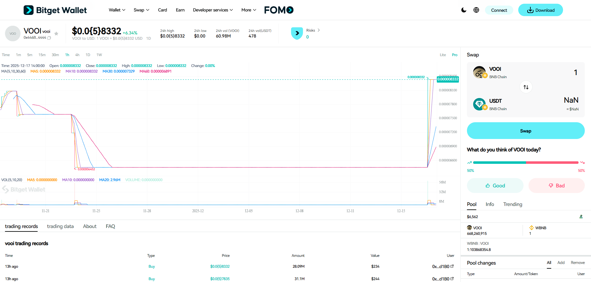 VOOI Listing Details: $VOOI Launch Date! Inside the DeFi Perpetual Trading Super-App image 1