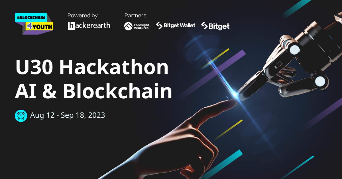 Bitget Blockchain4Youth Launches U30 Hackathon