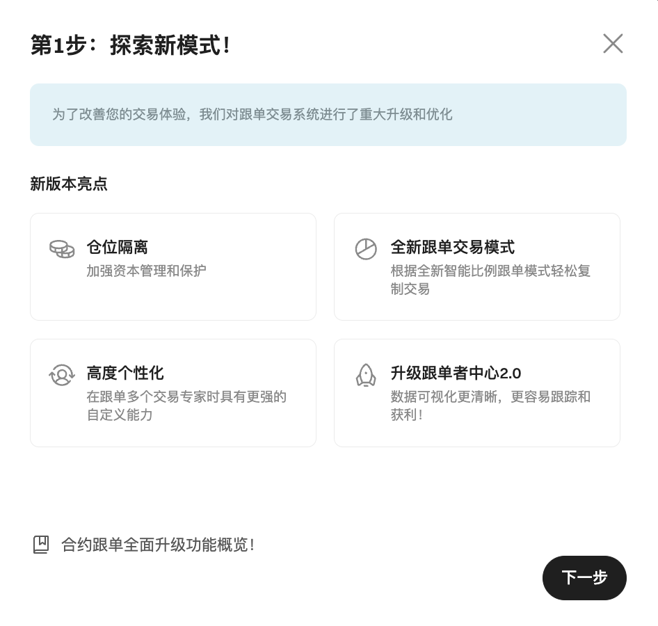 Bitget 跟单：合约跟单全面升级功能概览 image 1