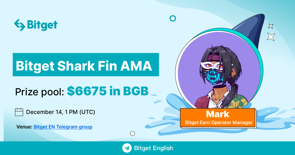 Bitget Shark Fin AMA