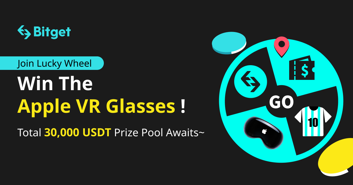 Trade in Bitget to get the Apple VR glasses fund in advance!  image 0