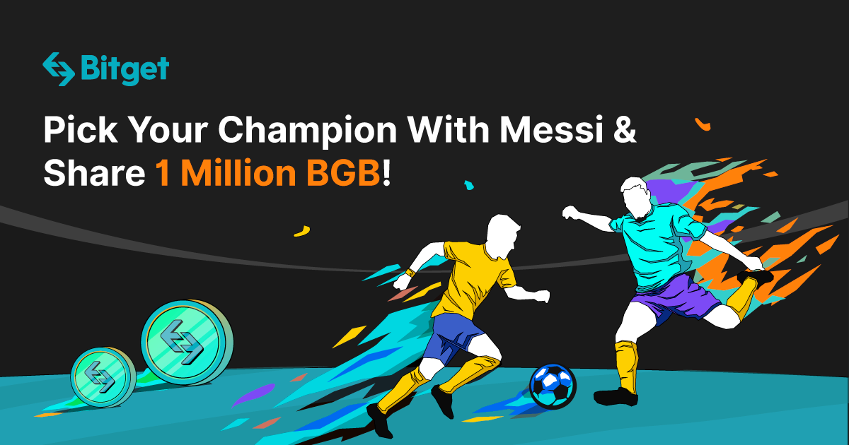 Pick Your Champion With Messi & Share 1 Million BGB!