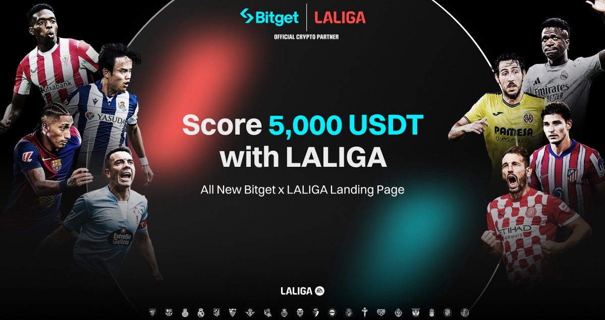 Bitget x La Liga: A Tiki Taka of Football and Crypto with 5,000 USDT in Rewards