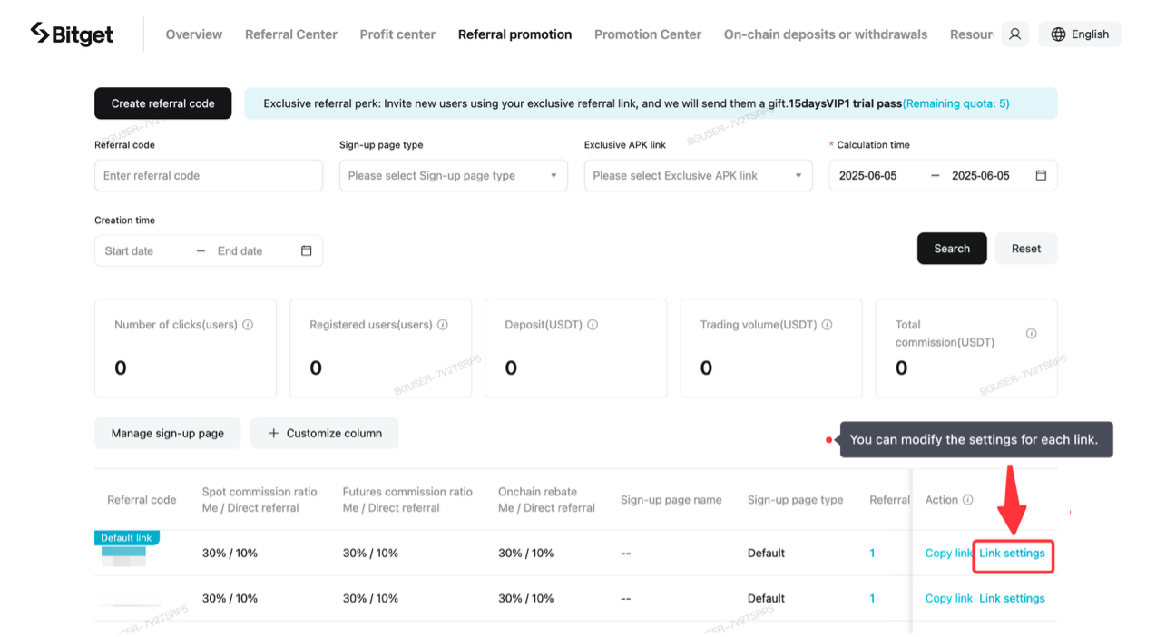 【WEB】Come creare un codice/link referral sul portale di affiliazione? image 7