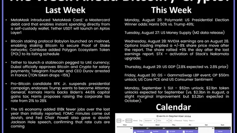 The Week Ahead Bitcoin / Crypto
