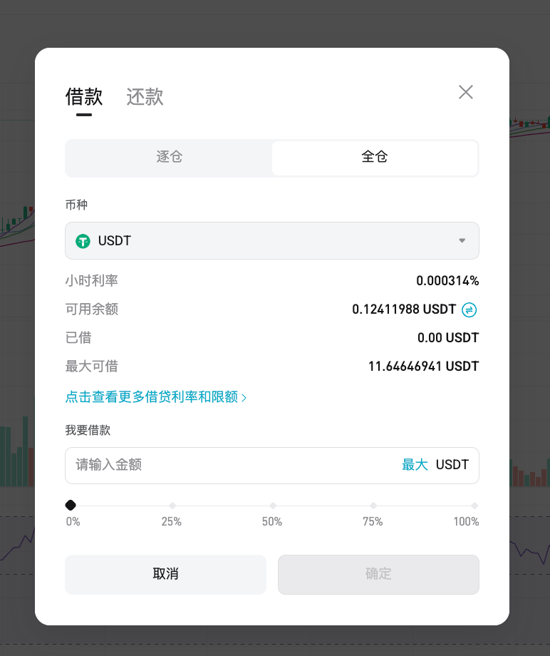 现货杠杆交易如何计算和查看个人借款限额？ image 1
