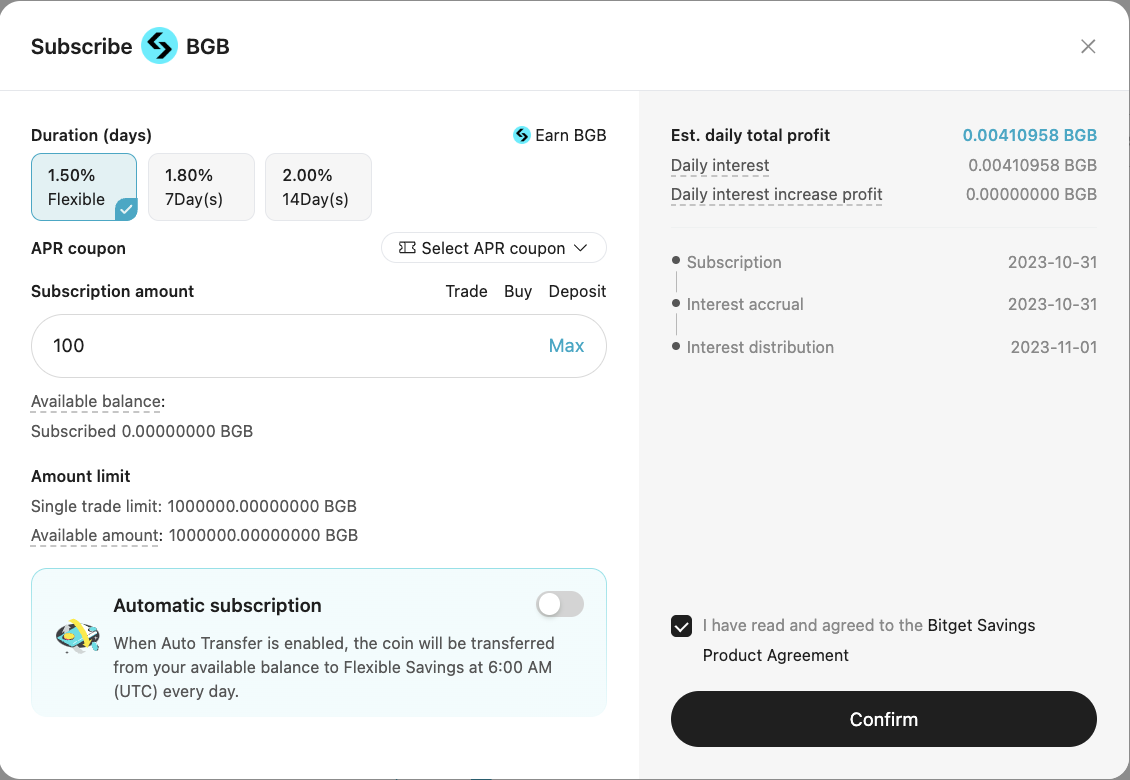 Maximize Crypto Earnings: A Beginner's Guide to Bitget Flexible Savings image 2