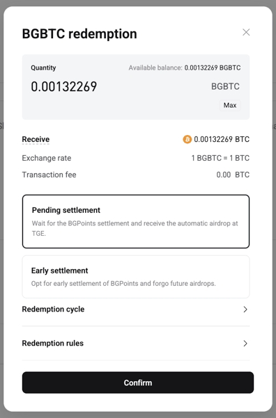 BGBTC: How to Stake your BTC and Earn Passive Yield on Bitget Website? image 6