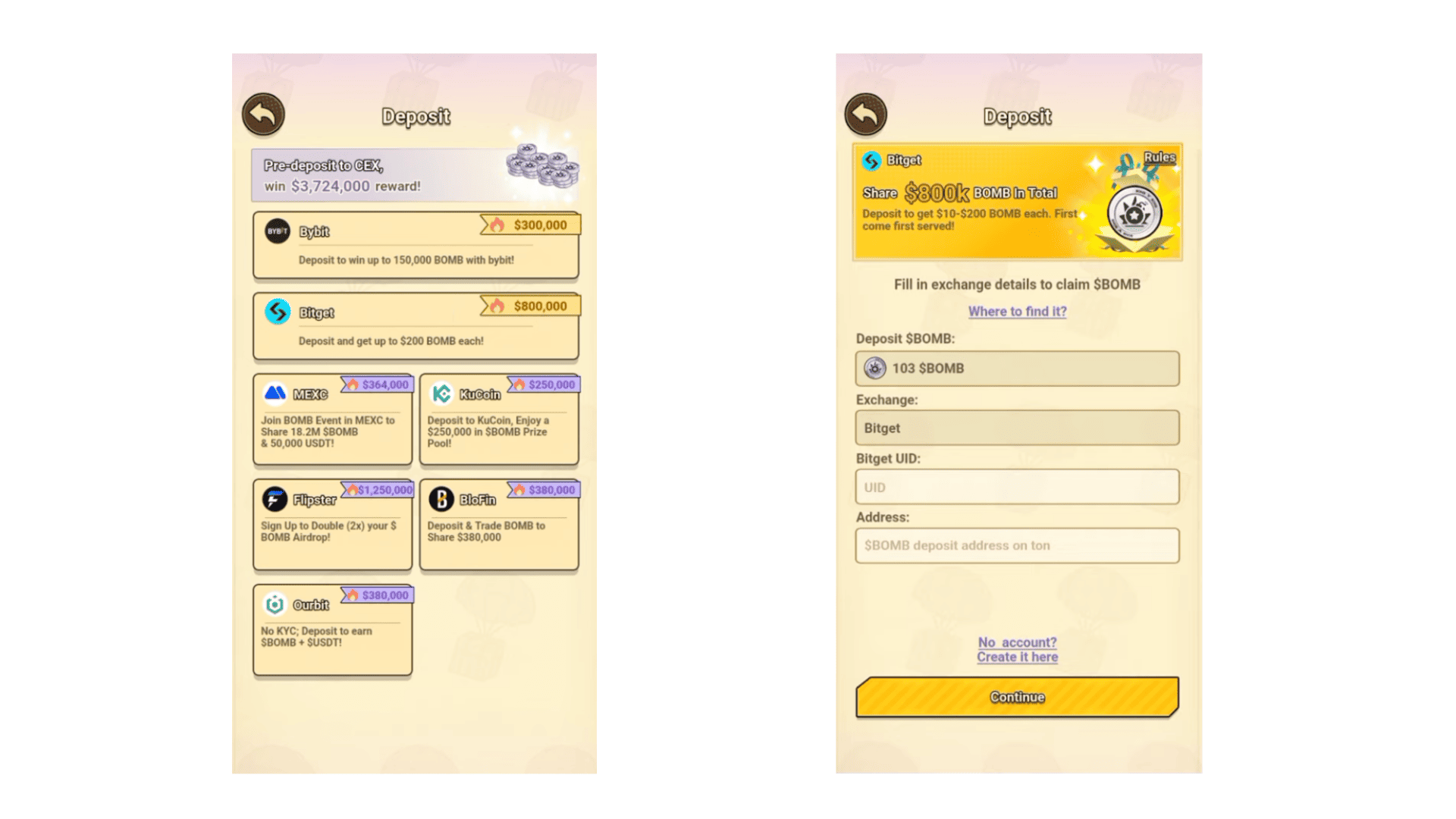 Bombie (BOMB) Airdrop Guide: How to Participate and Claim $BOMB Rewards? image 4