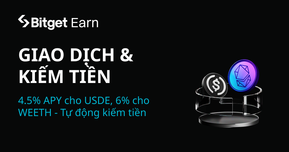 Bitget Auto Earn hiện hỗ trợ USDE và WEETH: Nhiều lựa chọn kiếm tiền hơn, phân bổ tài sản linh hoạt image 0