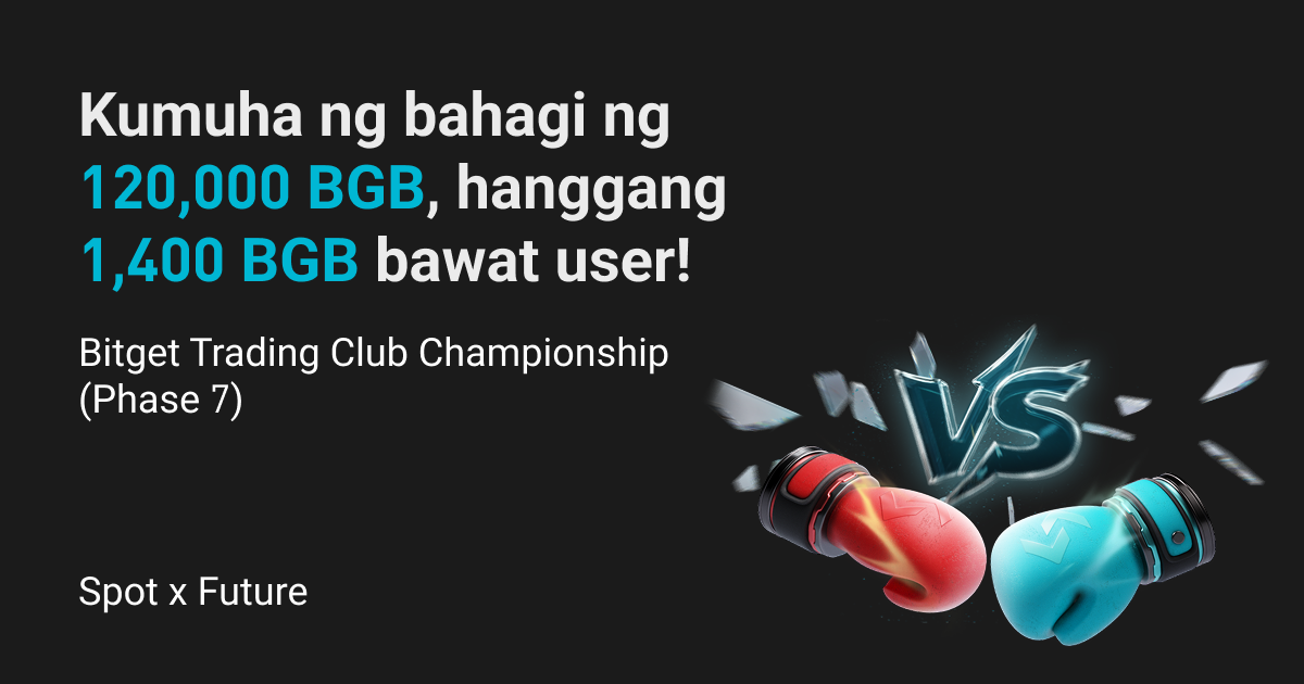 Bitget Trading Club Championship (Phase 7)—Trade spot at futures para magbahagi ng 120,000 BGB, hanggang 1,400 BGB bawat user! image 0