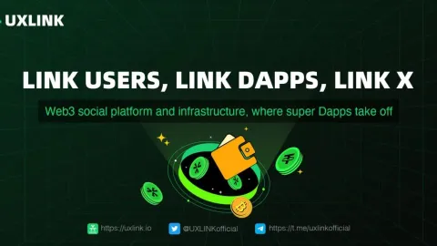 UXLINK, the largest Web3 social platform and infrastructure.