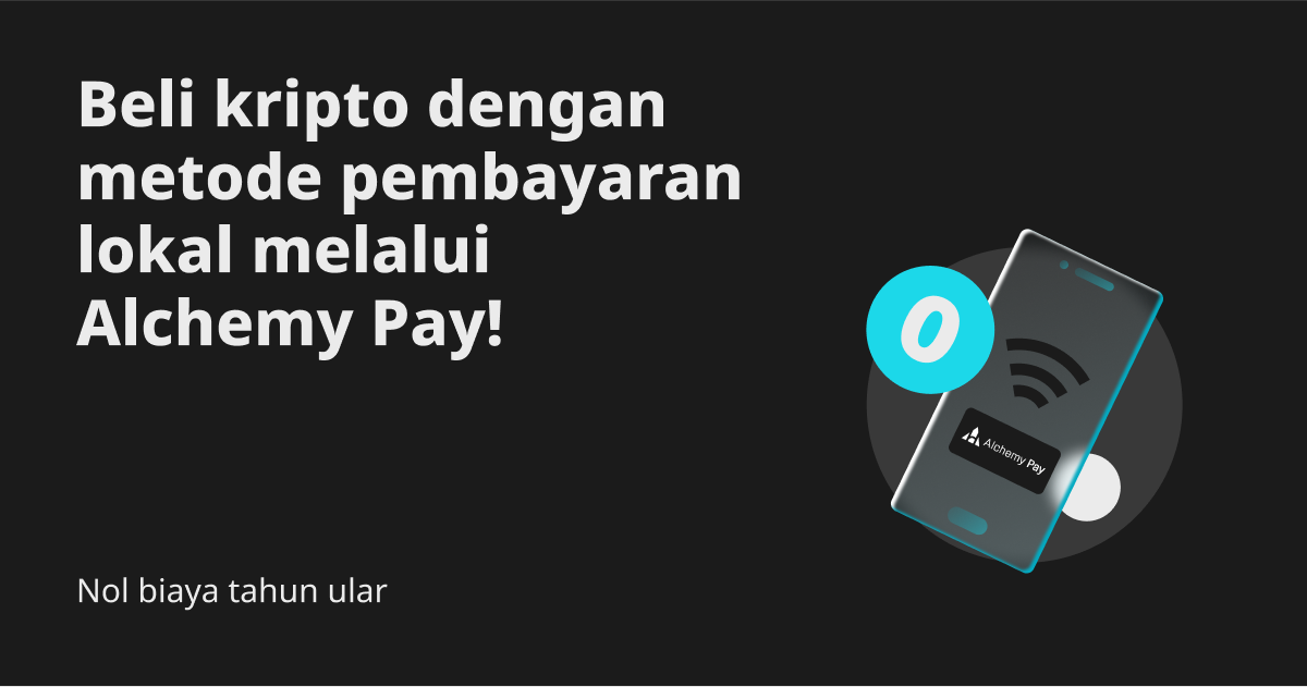 Nol biaya tahun ular: Beli kripto dengan metode pembayaran lokal melalui Alchemy Pay! image 0