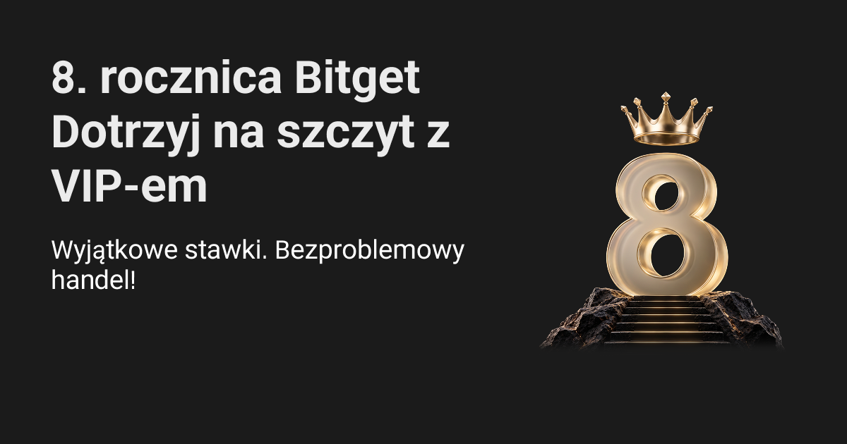 8. rocznica Bitget: dotrzyj na szczyt jako VIP