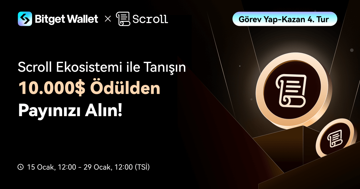 Görev Yap-Kazan: Scroll Ekosistemiyle Tanışın, 10.000$ ve NFT Airdrop Payınızın Kilidini Açın! image 0