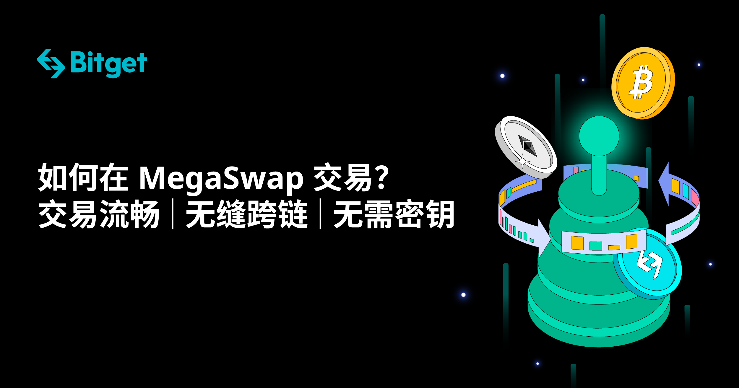 如何使用 Bitget Swap 购买链上资产？