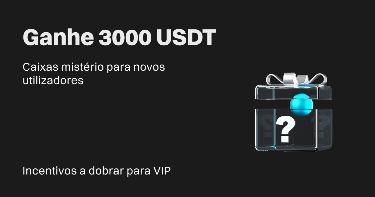 Abra caixas mistério de trading spot com margem e habilite-se a ganhar 3000 USDT! Temos incentivos a dobrar para os VIP! image 0