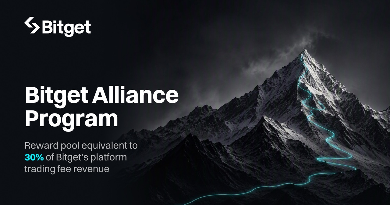 Bitget Launches Alliance Program to Share 30% of Trading Fee Revenue With Users