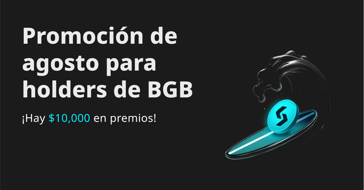Promoción de agosto para holders de BGB: ¡Gana una parte de $10,000! image 0