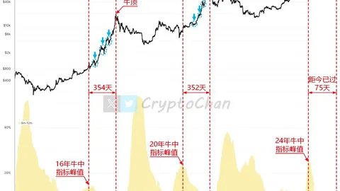 Advertencia de pico en el índice de la cadena de Bitcoin: el retroceso del mercado alcista es inevitable, la tendencia histórica es sorprendentemente consistente