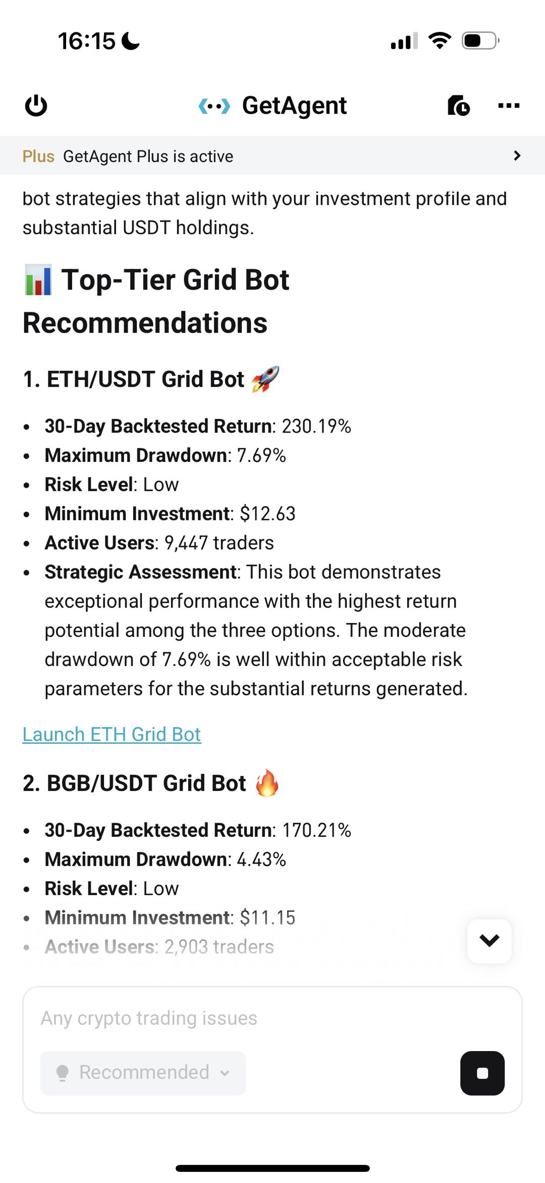 GetAgent helps you trade with bots: Get a 200 USDT welcome gift and share 50,000 USDT image 2