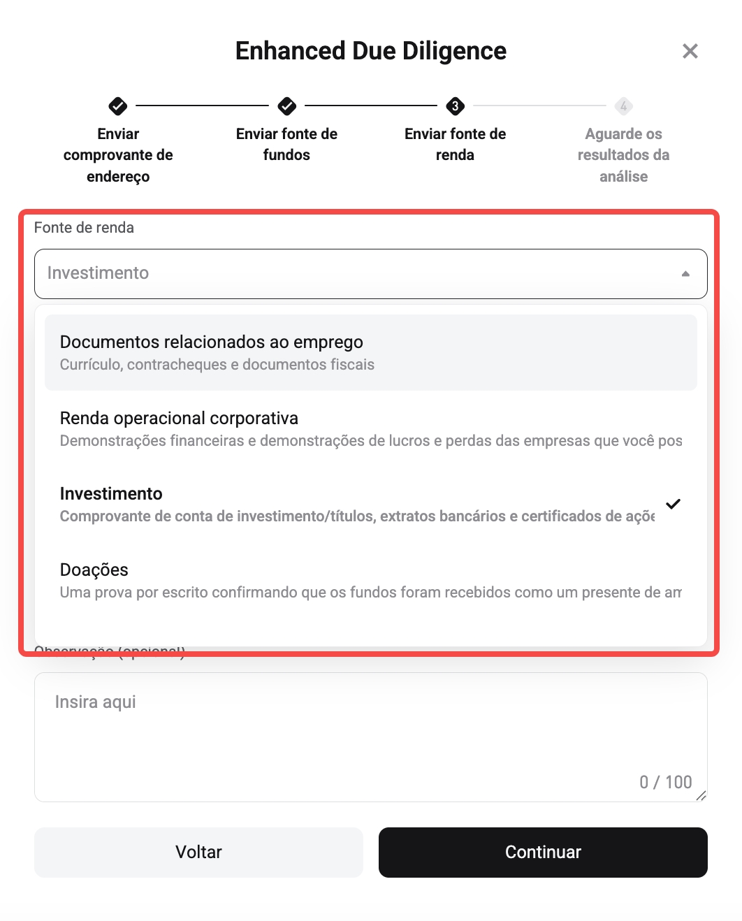 Como concluir a Enhanced Due Diligence (EDD) da minha conta Bitget? – Guia do site