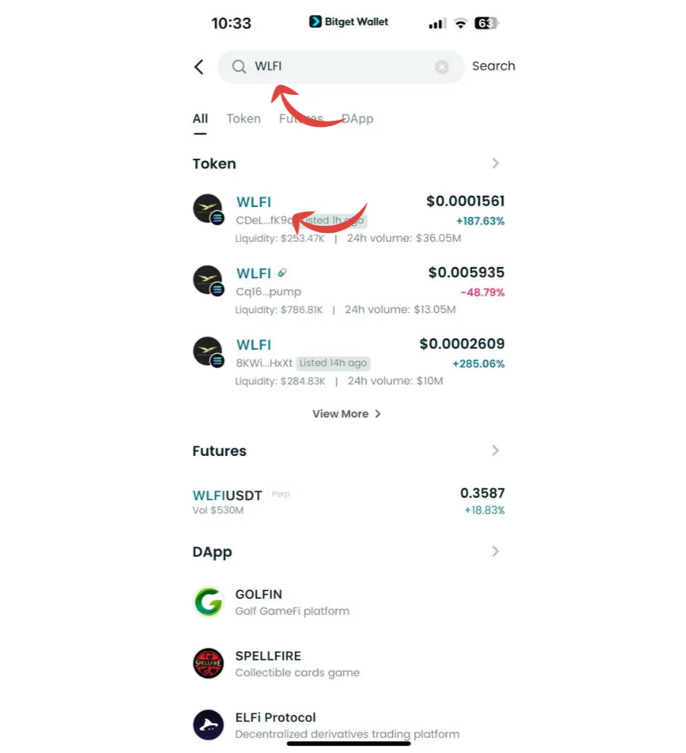 Cách Mua WLFI trên Crypto Wallet image 13