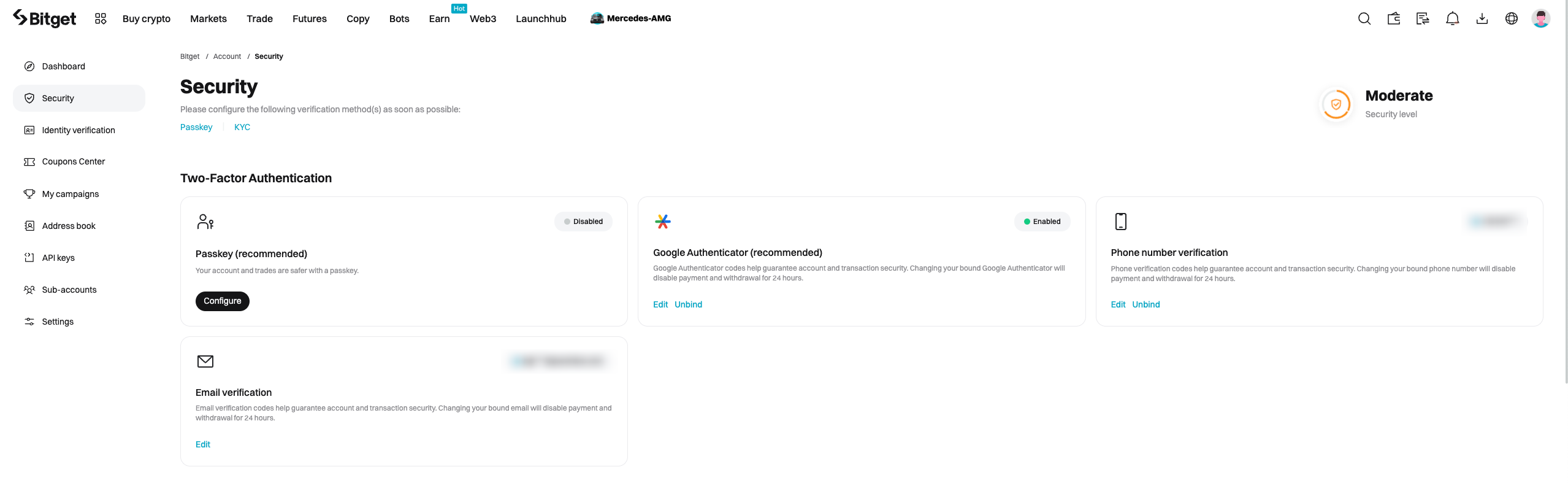 Bitget Account security best practices image 4