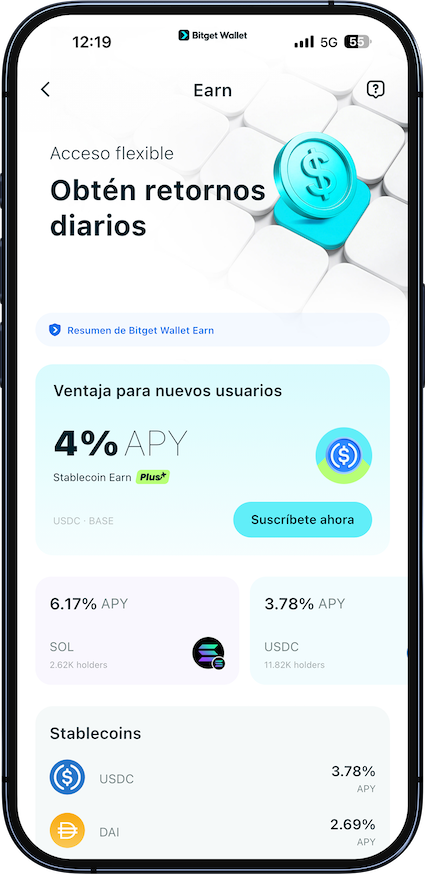 Bitget Wallet Earn – Comment garantir 2% à 6% d'APY sur vos cryptos image 1