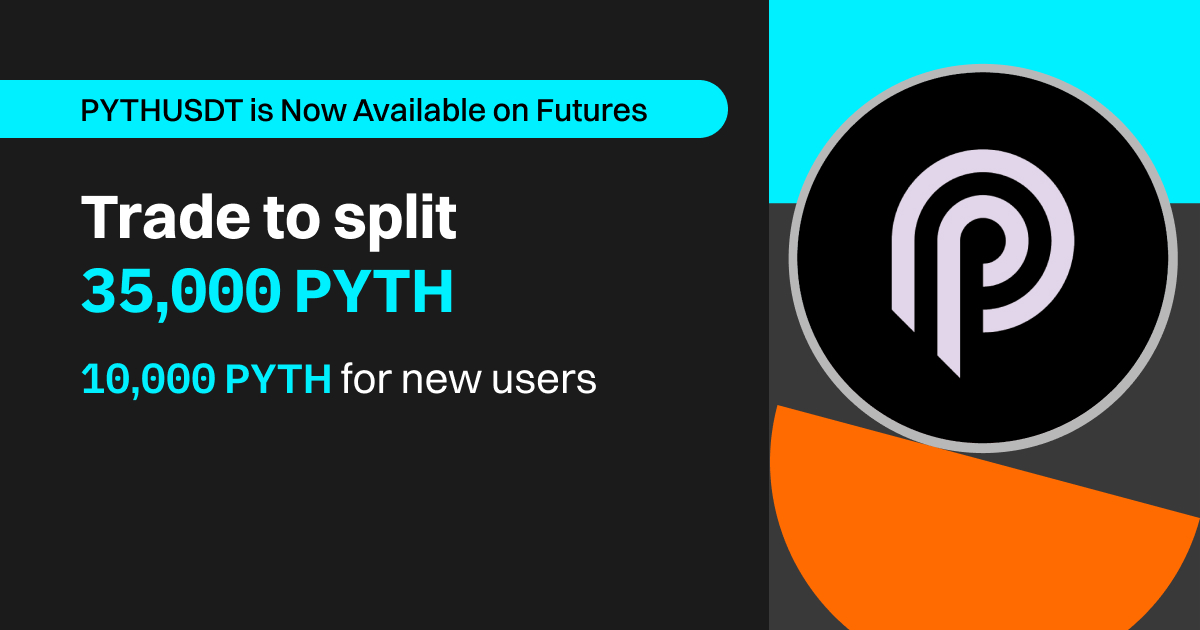 Trade PYTH to share 35,000 PYTH