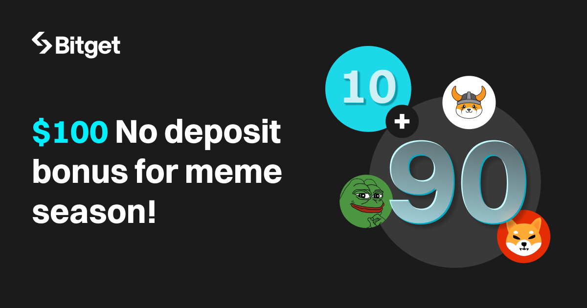 $100 No deposit bonus for meme season! image 0