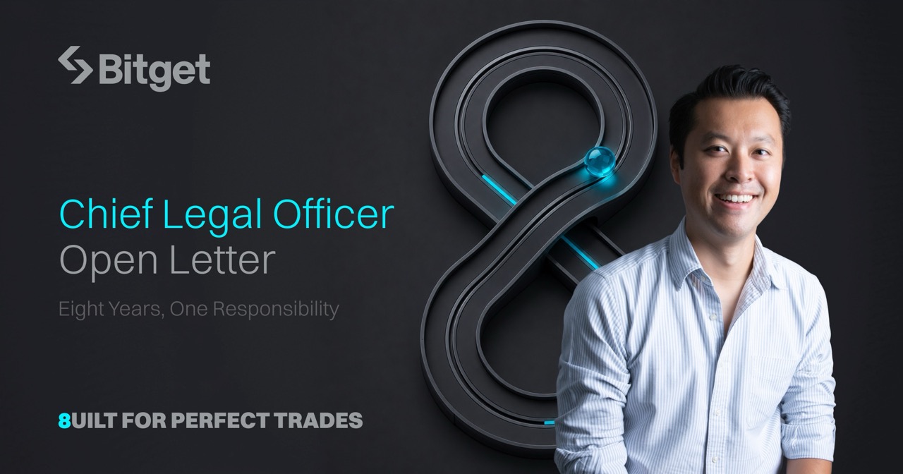 Bitget CLO Letter: Eight Years, One Responsibility