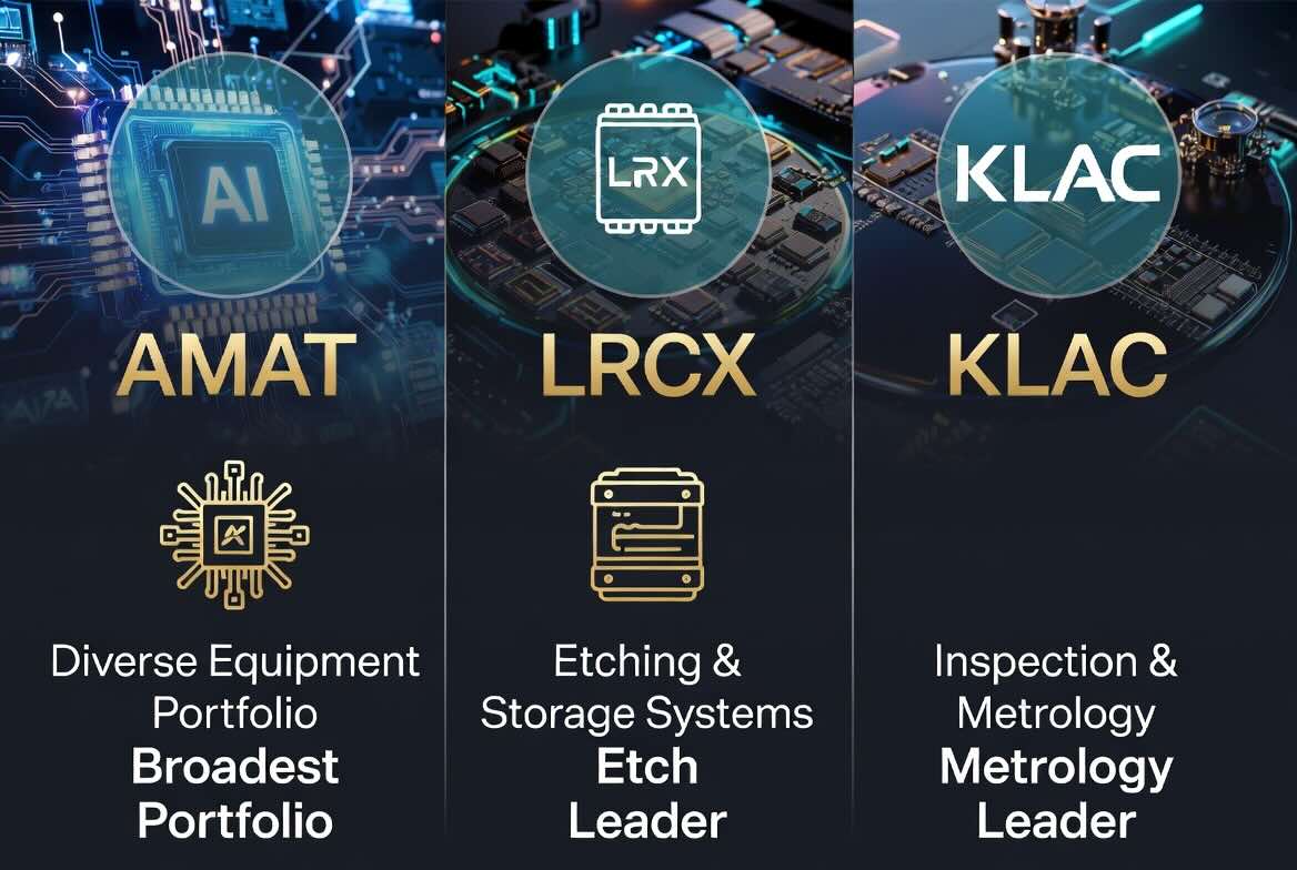 New Highs! Semiconductor Equipment Stocks Surge Collectively: AI Boom + Korea’s $800B Mega Order Ignites AMAT, LRCX, KLAC image 0