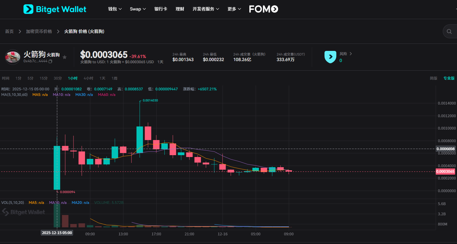 什么是火箭狗（火箭狗）：BNB Chain 梗图代币推动社区情绪与快速交易周期 image 2