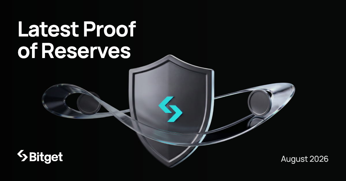 Bitget Maintains 122% Reserve Ratio in August Proof of Reserves Report