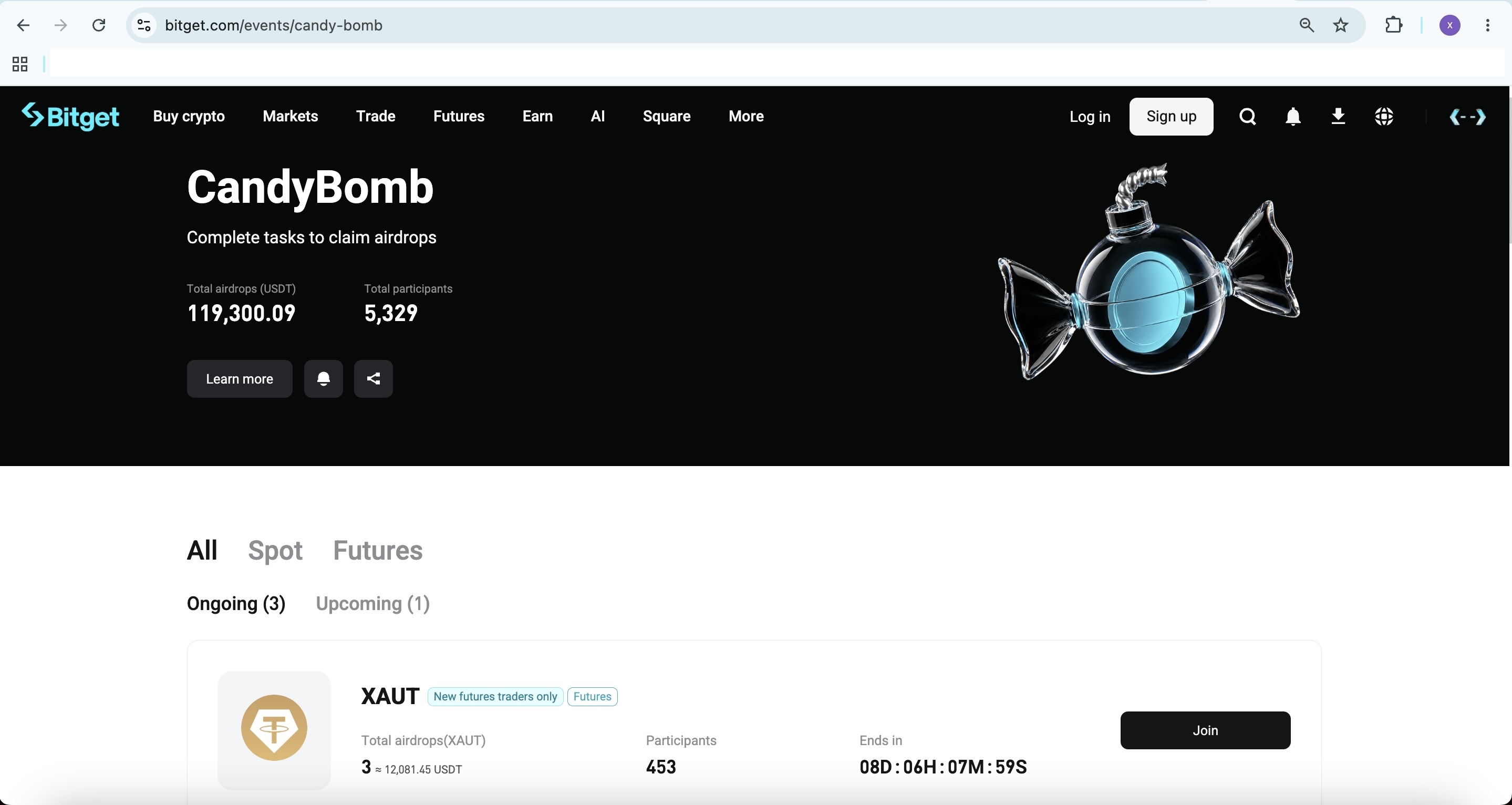 What is Trading Time Weighting in Bitget CandyBomb? image 1