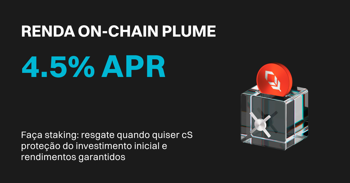A Bitget lançará Renda On-chain de PLUME com 4.5% de APR image 0