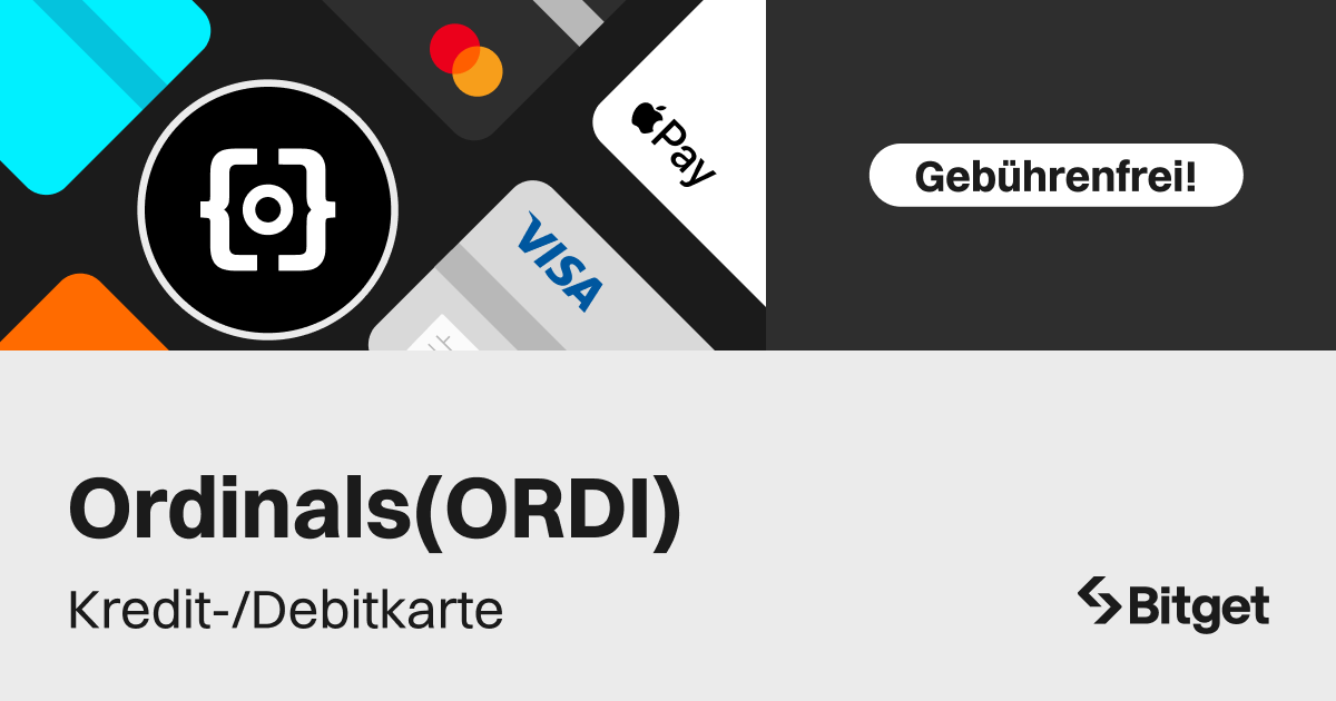 ORDI mit Kredit-/Debitkarte ohne Gebühren kaufen image 0