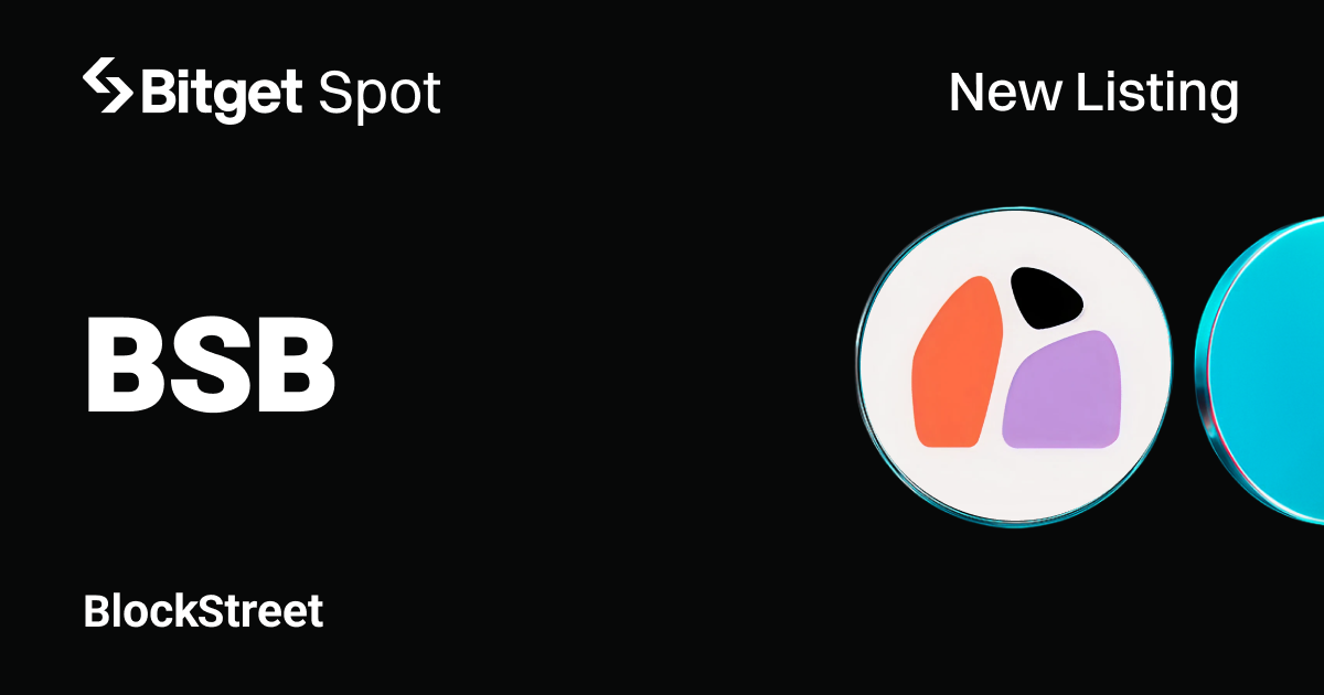 Bitget niêm yết BlockStreet (BSB) cho giao dịch spot
