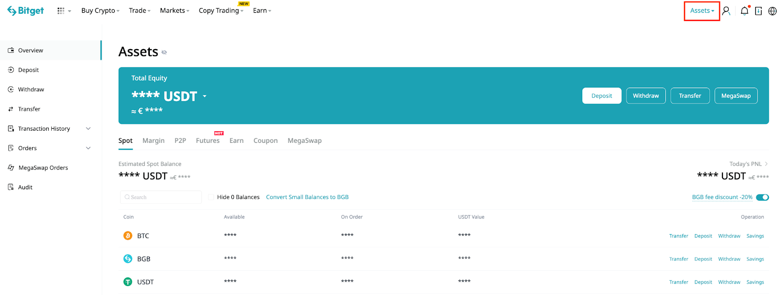 Buy Crypto With Fiat Currencies on Bitget image 7
