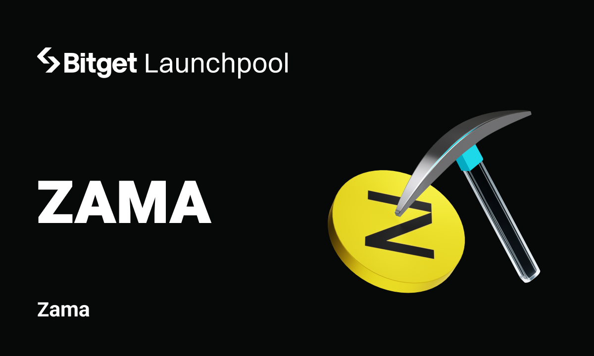 Bitget Launchpool adds Zama (ZAMA) with over 9M in Token Rewards