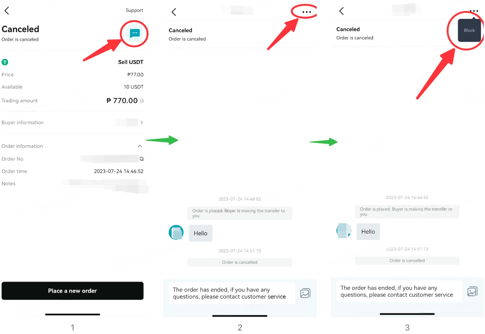 Understanding the Block Feature on Bitget P2P image 0