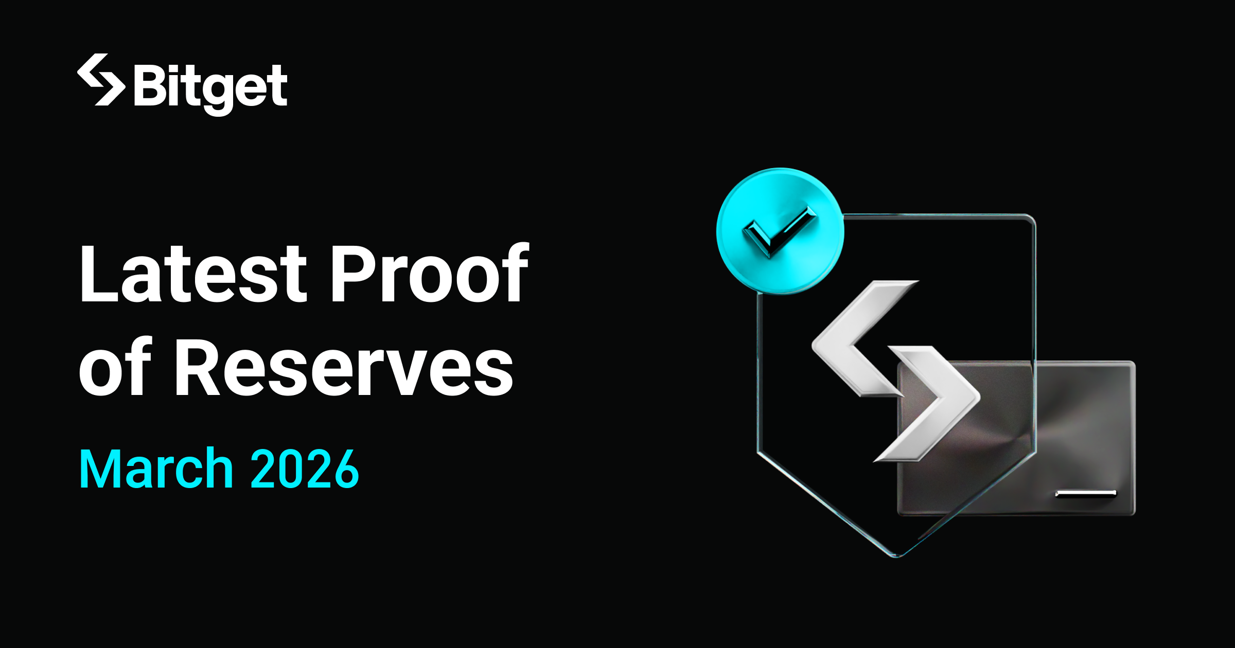 Bitget Releases March 2026 Proof of Reserves, Maintaining Full Coverage Across User Assets