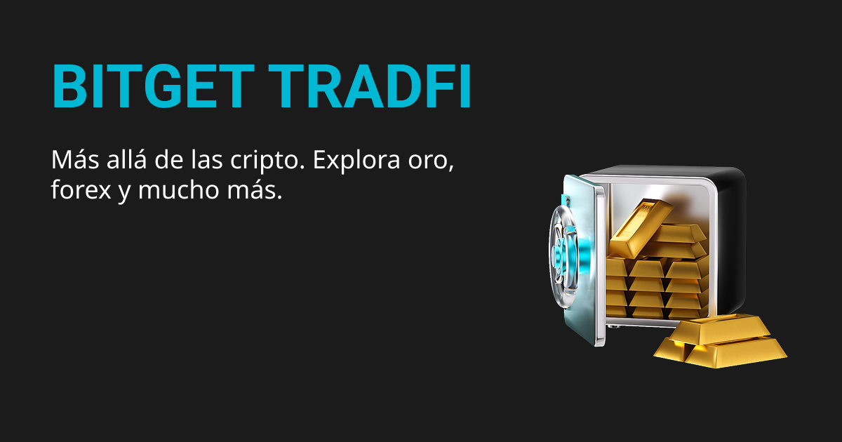 Bitget TradFi: Opera con oro, forex y más activos en una sola cuenta image 0