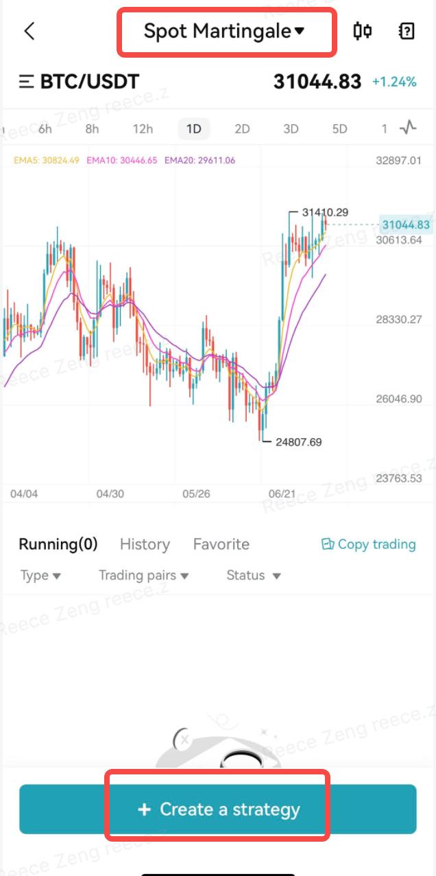 Bitget Spot Martingale Tutorial image 6