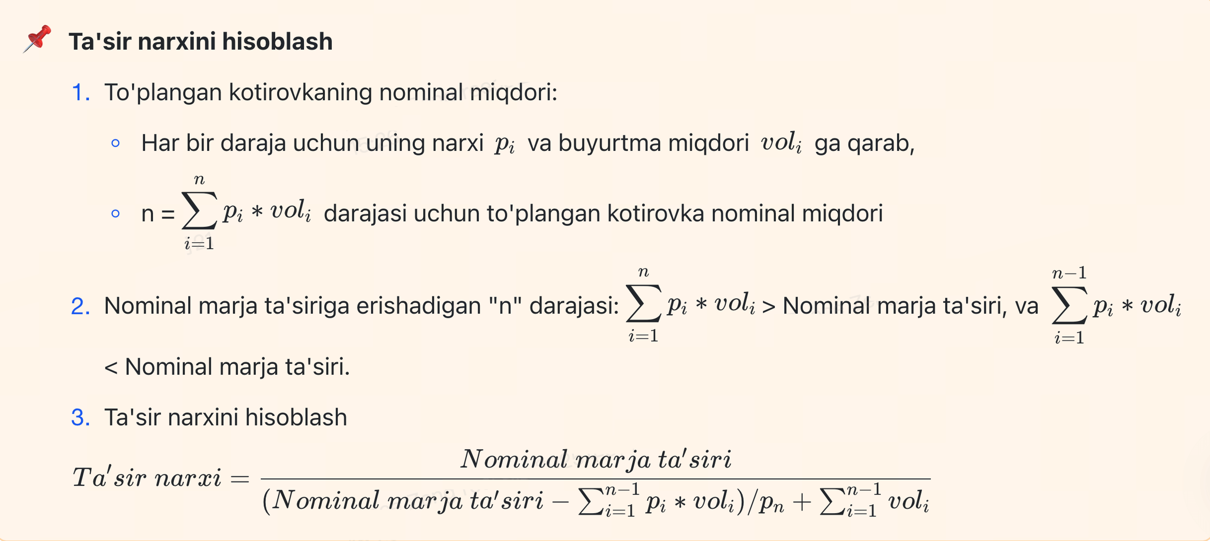 Doimiy fyucherslarni moliyalashtirish stavkasini hisoblash image 0