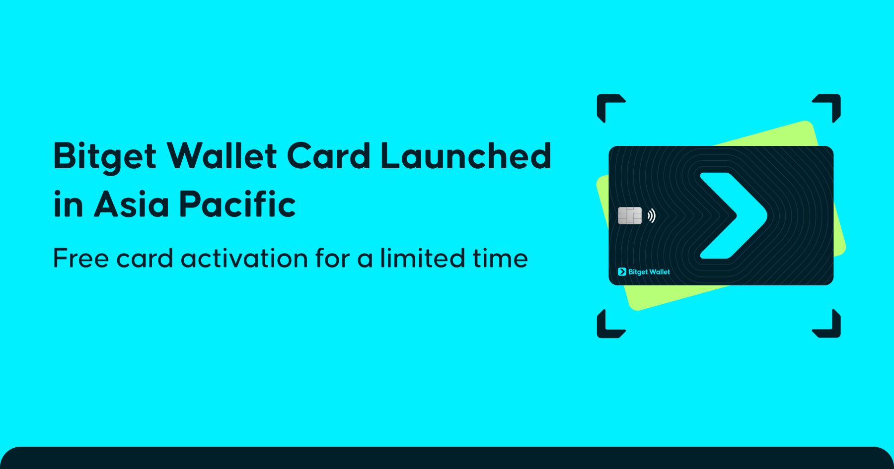 Bitget Wallet Card Launches in Asia Pacific with 0 Fees for a Limited Time