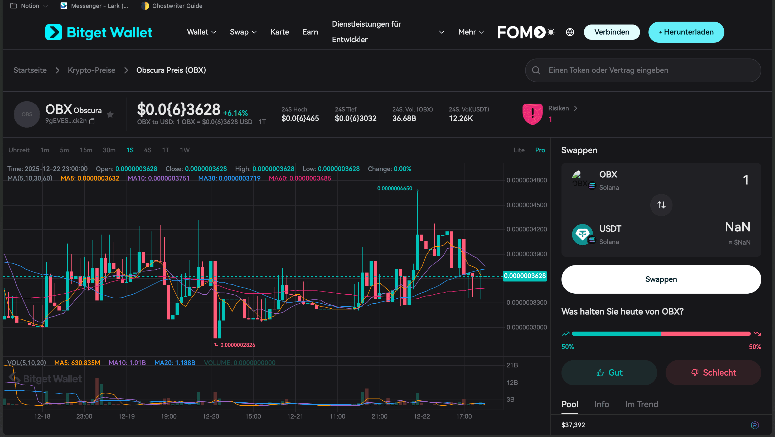 What Is Obscura Preis Heute (OBX): Arbitrum ERC-20 Micro-Cap Token Driving Decentralized Price Discovery image 2